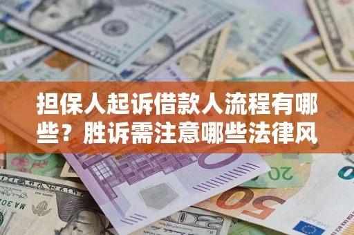 济南担保人起诉借款人流程有哪些？胜诉需注意哪些法律风险？